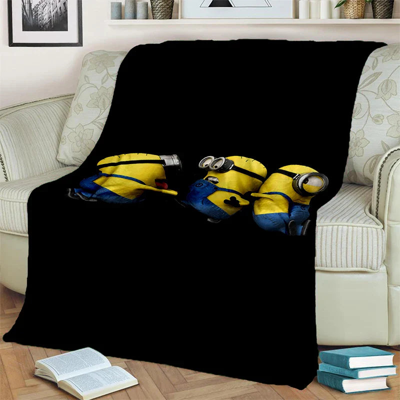 2025 New Cute Minions Flannel Blanket - Image 20