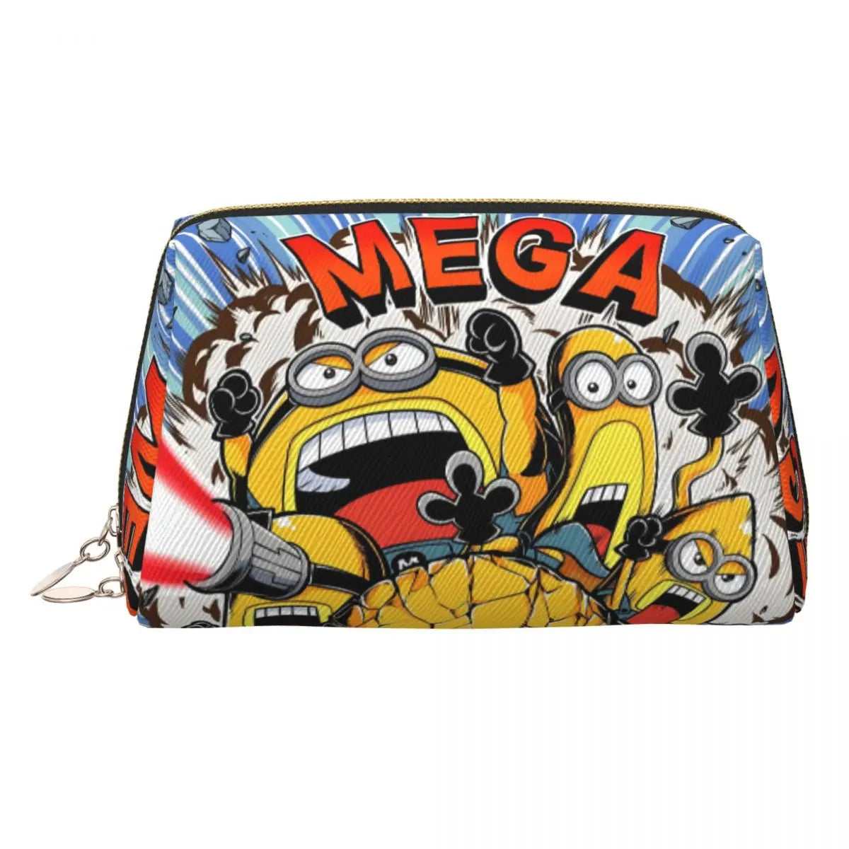 Custom Comic M-Miniones Anime Travel Cosmetic Bag for Women - Image 4