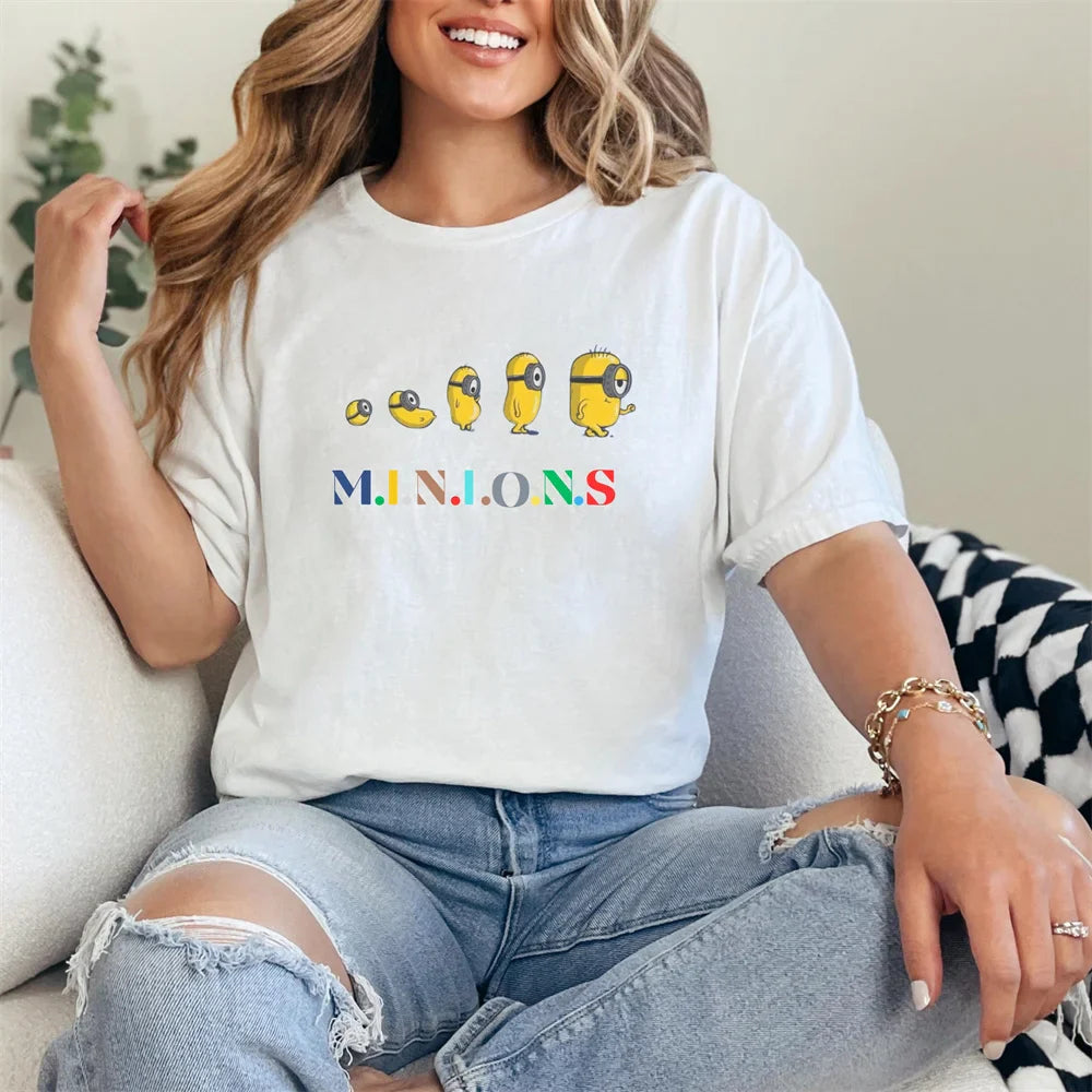 Minions Unisex Cotton T-Shirt – Funny Family Tee for All Ages - Image 9