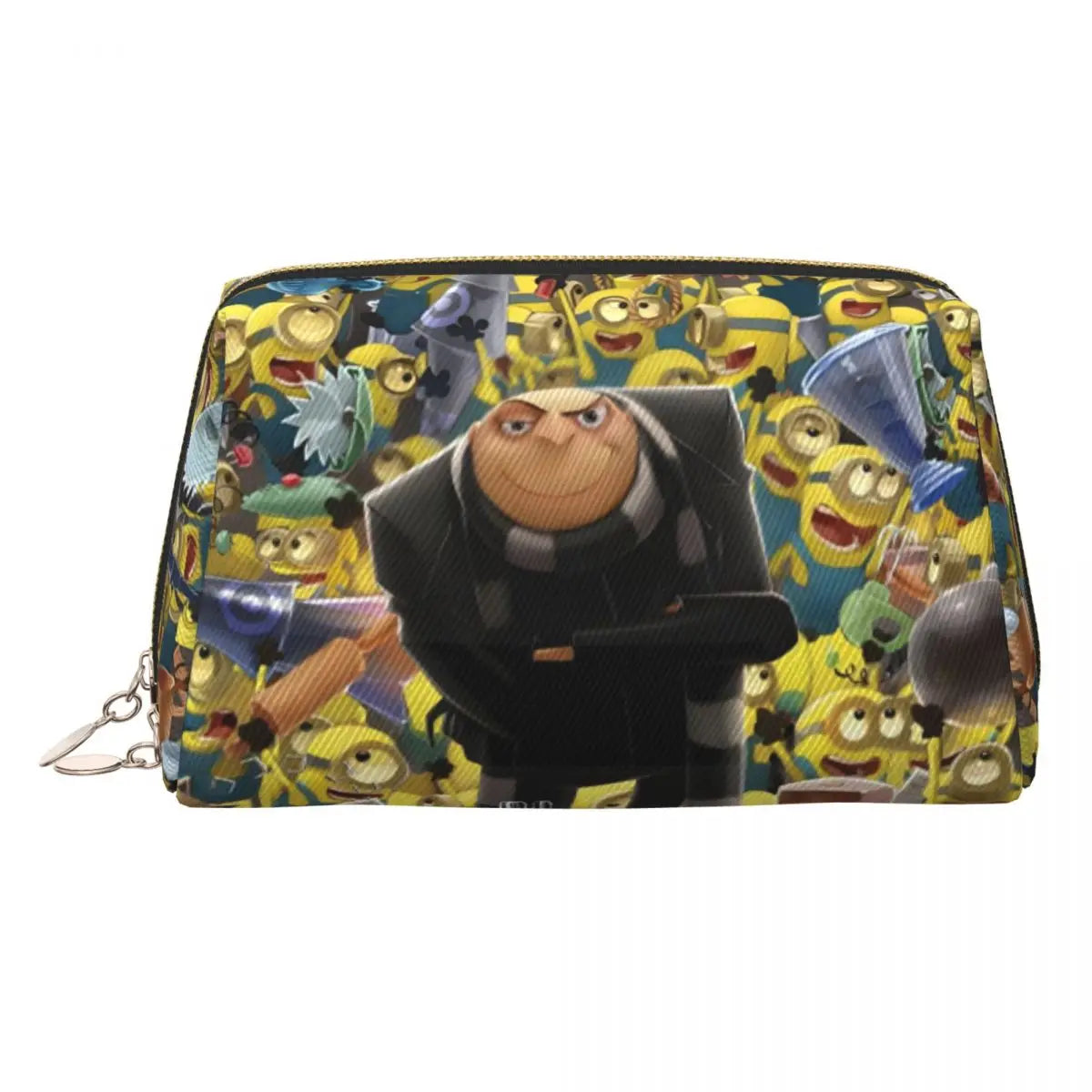 Custom Comic M-Miniones Anime Travel Cosmetic Bag for Women - Image 2