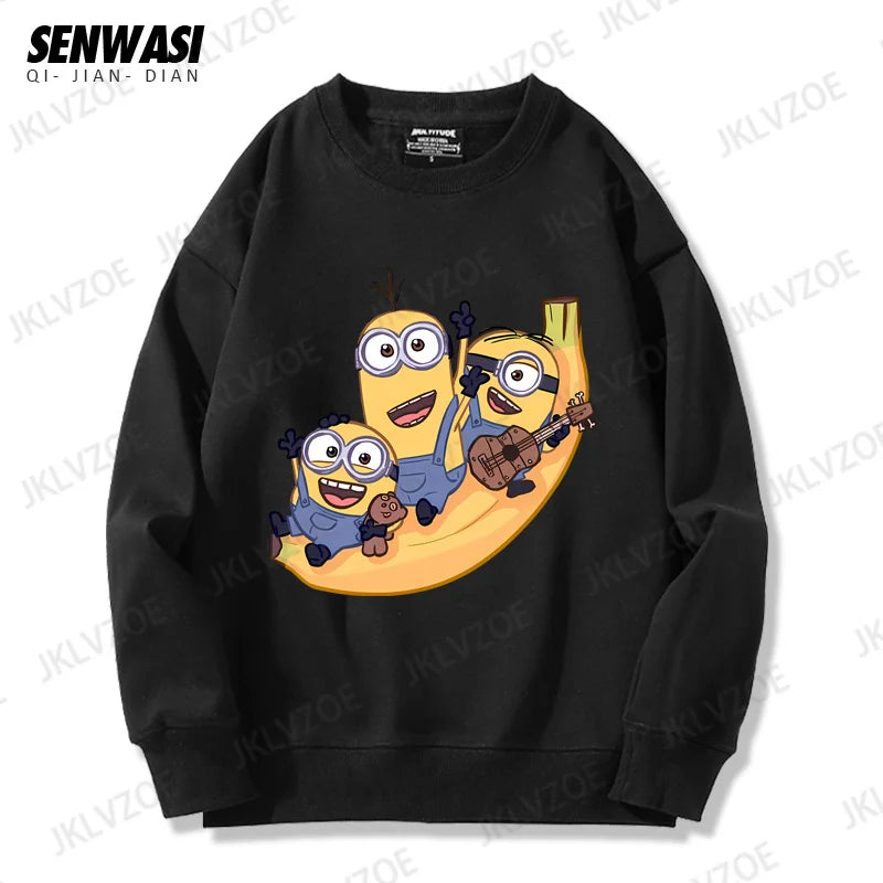 MINISO Minions Couple & Kids Hoodie – Autumn/Winter Edition - Image 15