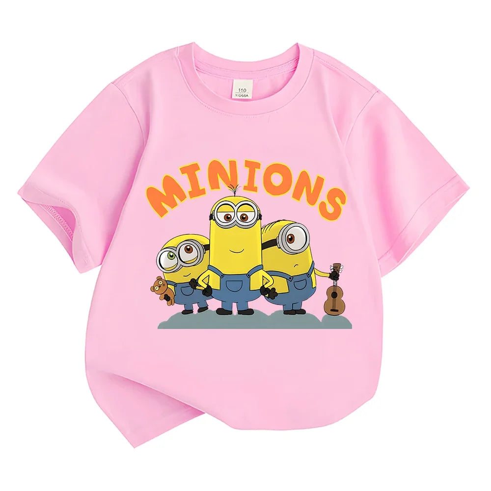 Minions Y2K Kids Summer T-Shirt - Image 2
