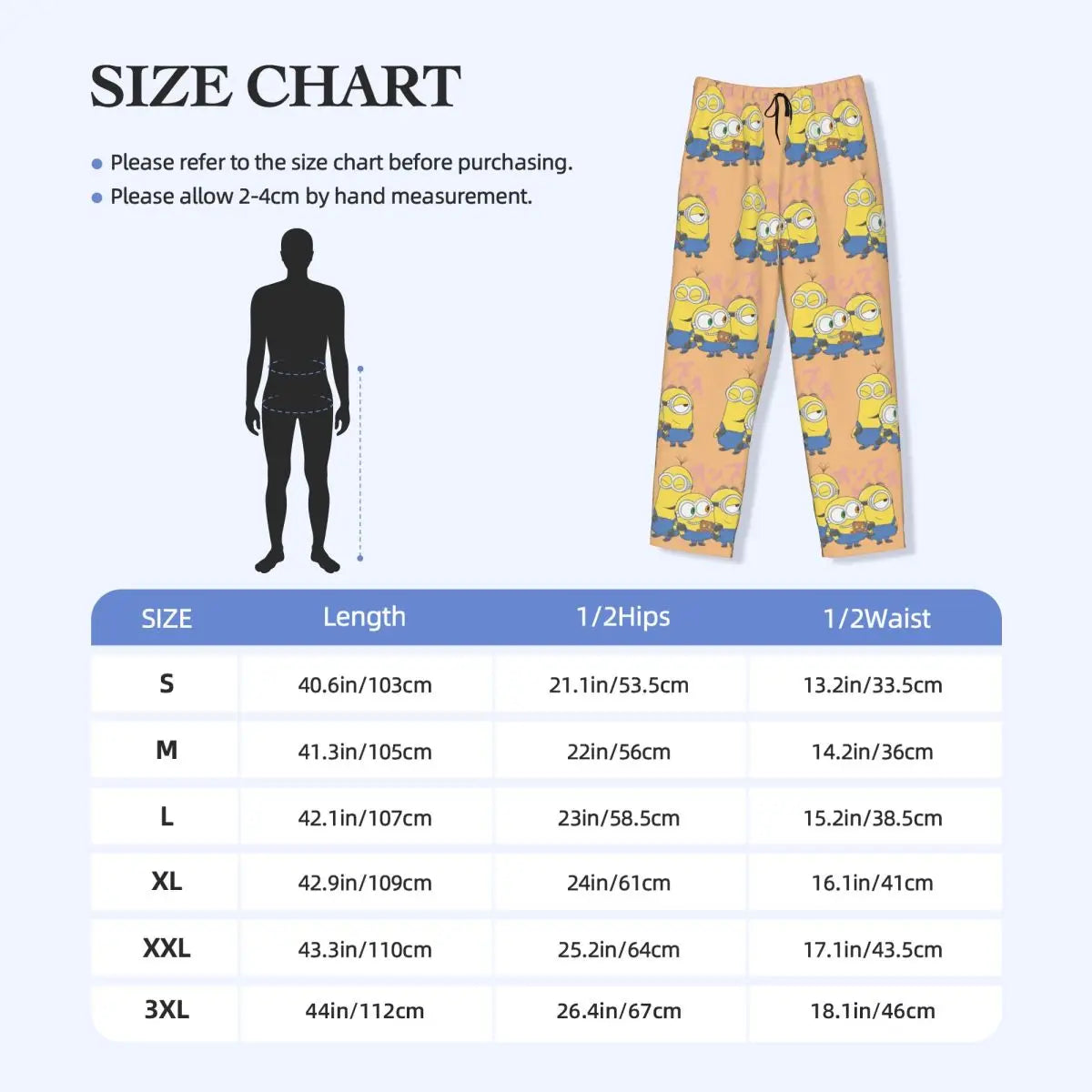Custom M-Minions Men’s Pajama Pants – Yellow Capsule Sleepwear - Image 5