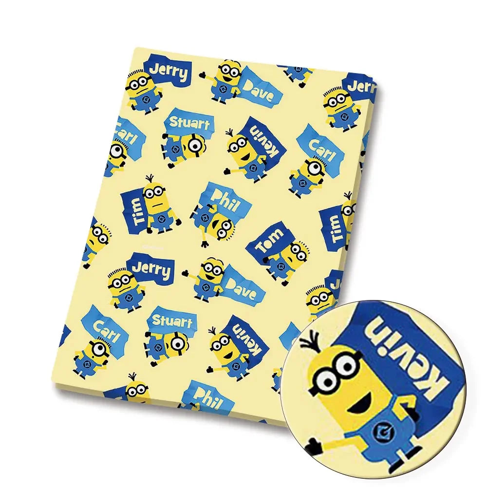 BEAST KINGDOM Minions Cartoon Cotton Fabric – Patchwork & Sewing Material - Image 3