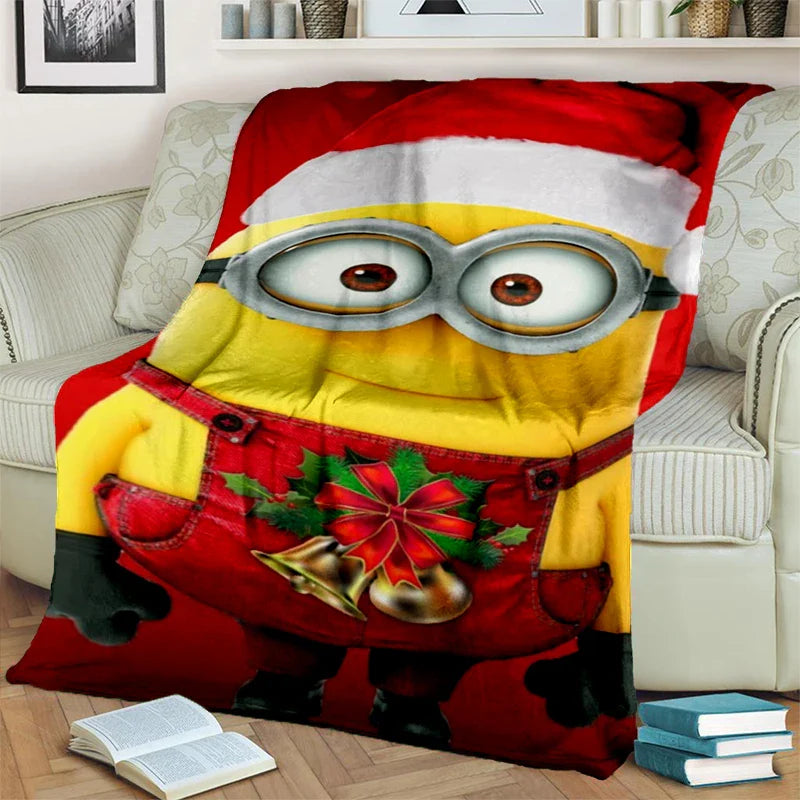 2025 New Cute Minions Flannel Blanket - Image 14