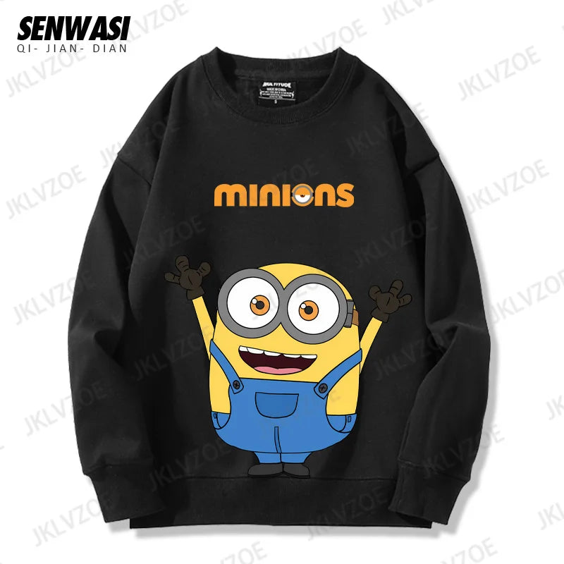MINISO Minions Couple & Kids Hoodie – Autumn/Winter Edition - Image 14
