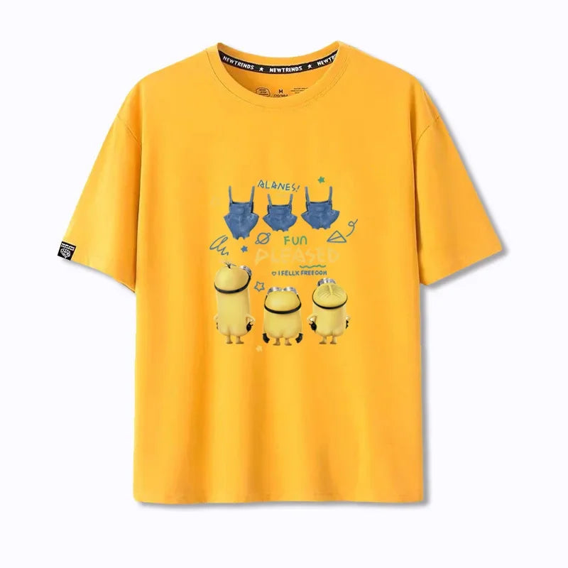Minions Anime Teen T-Shirt – Summer Edition - Image 2