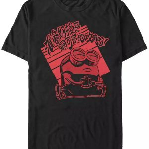 Fifth Sun Minions Bold Kanji T-Shirt for Men