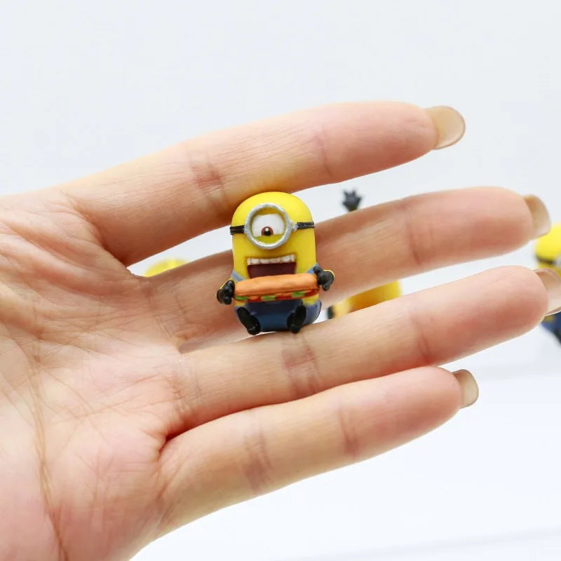 Minions Gashapon Capsule Toys – Mini Meal Time Figures & Keychains - Image 3