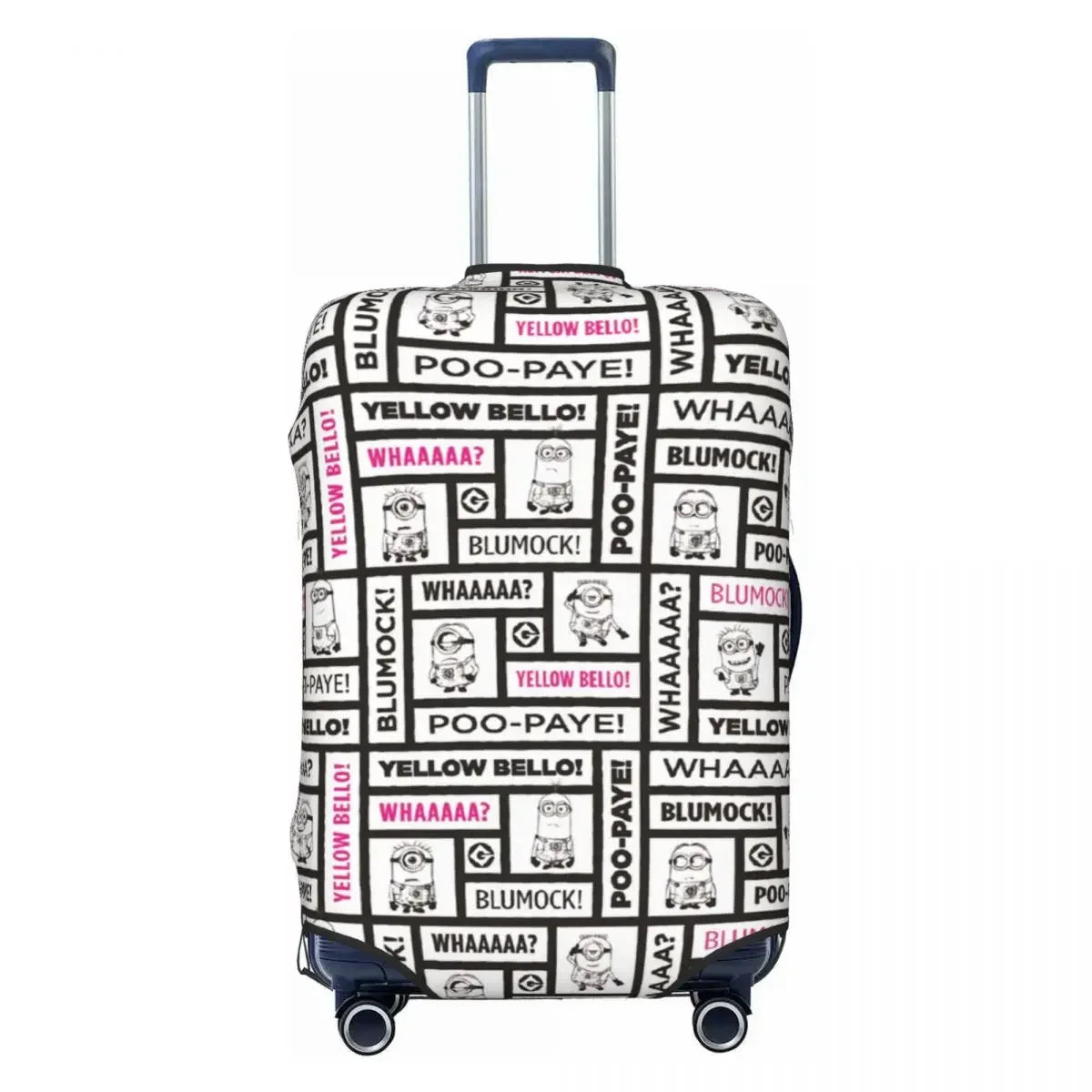 Minions Suitcase Cover – Thickened Dustproof Travel Protector - Image 6