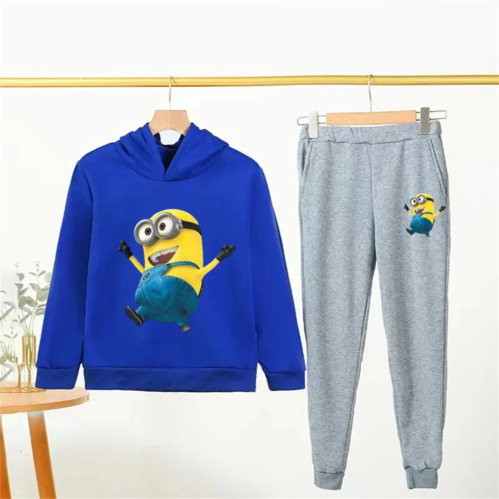 Minions Kids Hoodie Tracksuit Set (Ages 2–14) - Image 18