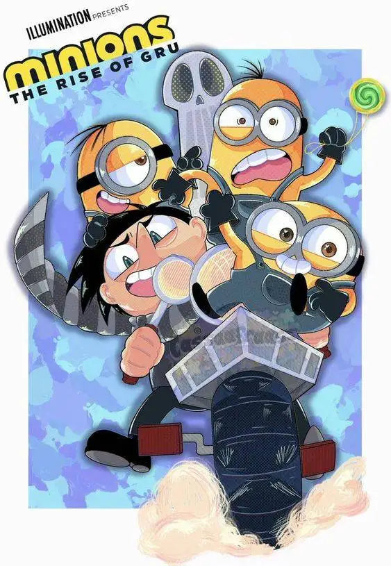 Minions Diamond Painting Kit – 5D DIY Mosaic Art for Home Décor - Image 19