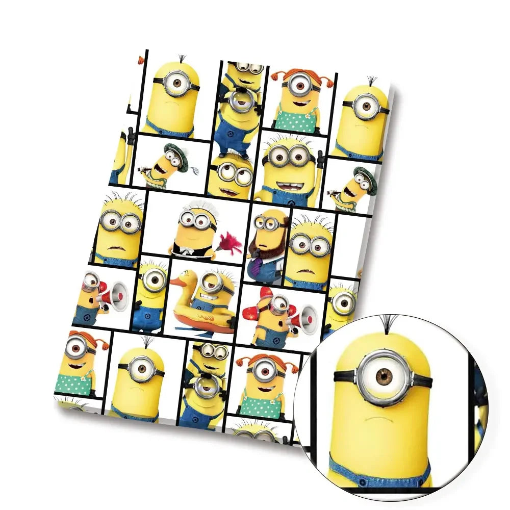 BEAST KINGDOM Minions Cartoon Cotton Fabric – Patchwork & Sewing Material - Image 4